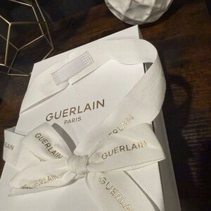 Guerlain White Box with Gold Accents